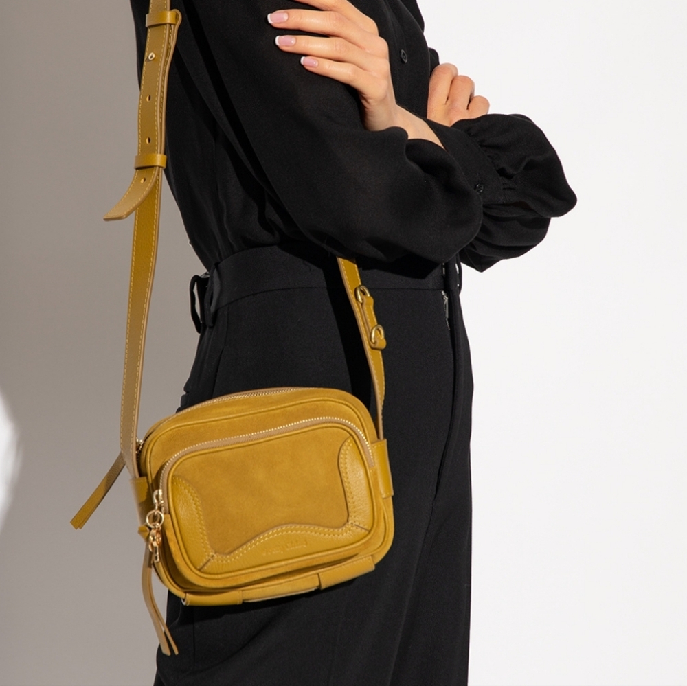 'Hana' See By Chloe, Mustard Crossbody Bag